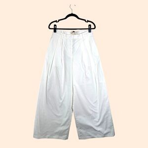 Nili Lotan Cotton Dillon Wide Pants